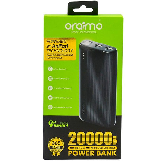 Oraimo 20000mah 22.5W