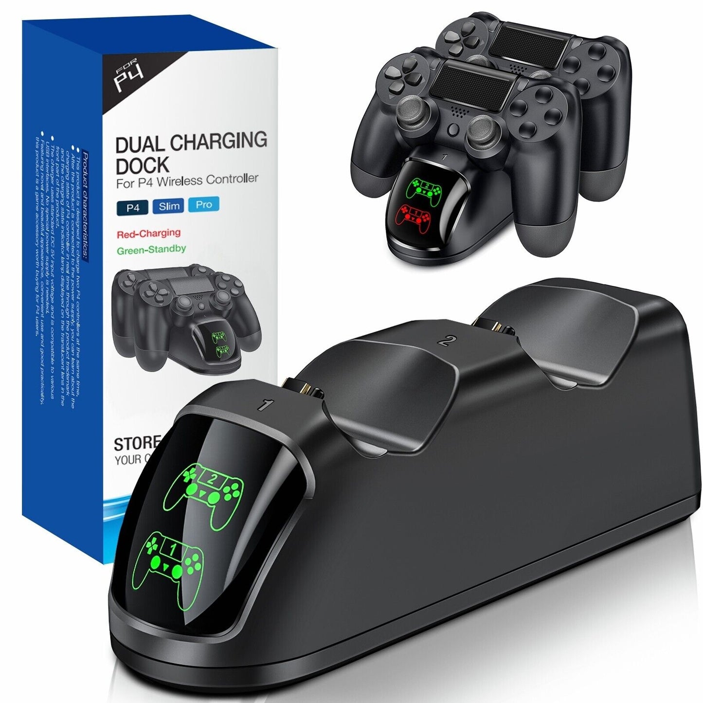 Dual Charging Dock Ps4 Controller